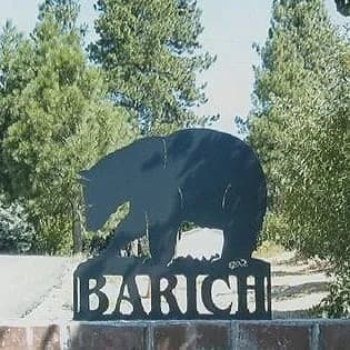 Name cut in a custom shape
